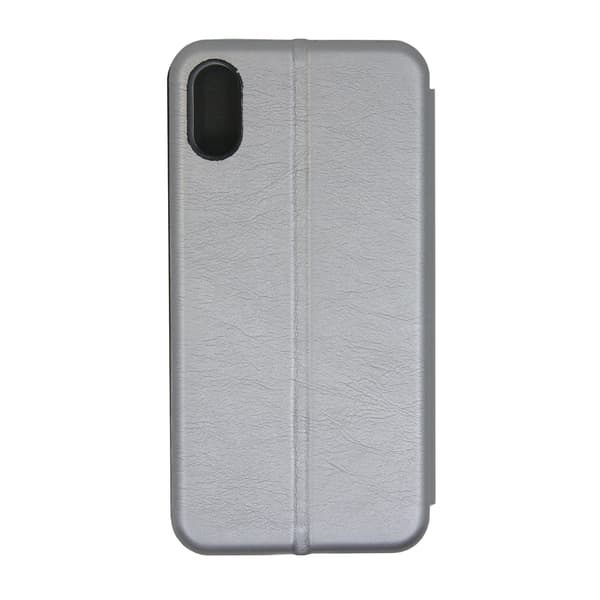 Mobilfodral med Stativ för iPhone X och XS - Silver Silver