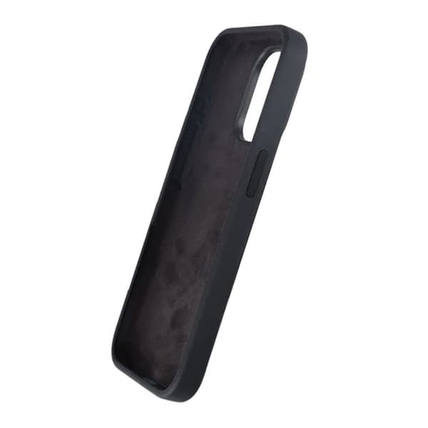 iPhone 15 Pro Silicone Case Rvelon - Black Svart
