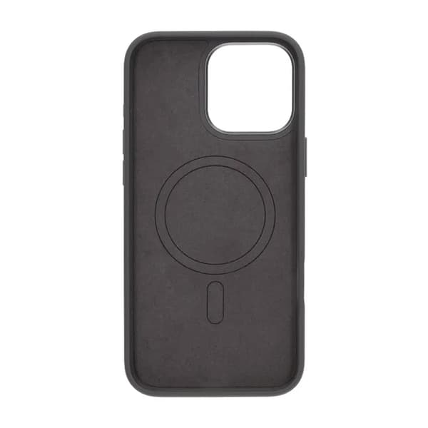 Silicone Mobile Case for iPhone 15 Pro Max - Gray with Camera Protection Grå
