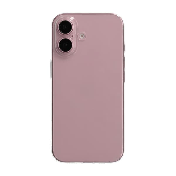 iPhone 16 Mobilskal Ultratunt TPU - Vit Vit