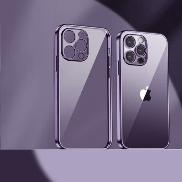 iPhone 14 Pro Mobile Case Ultrathin TPU - Purple Lila
