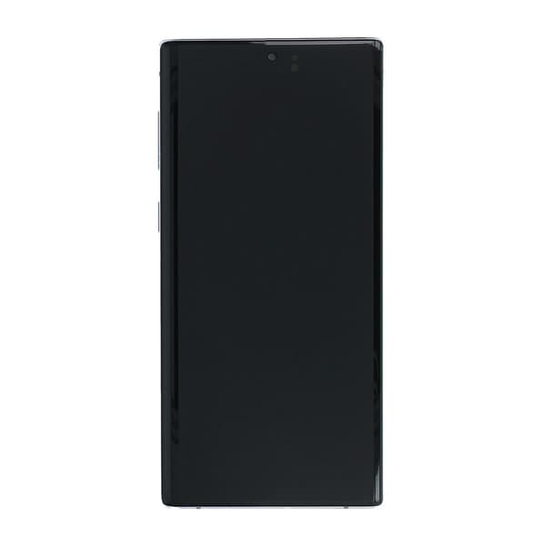 Samsung Galaxy Note 10 Skärm med LCD Display Original - Vit Vit