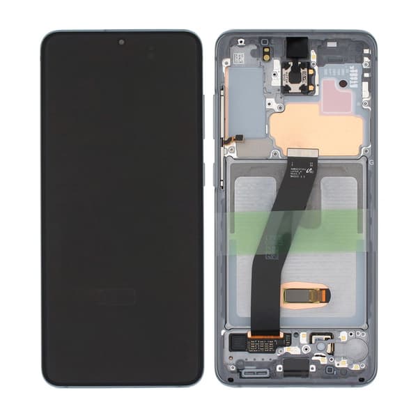 Samsung Galaxy S20 Skärm med LCD Display Original - Grå Grå