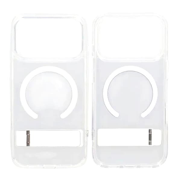 Rvelon Mobile Case with Stand for iPhone 17 Pro - Transparent Transparent
