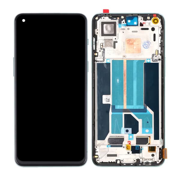 OnePlus Nord 2 Skärm/Display - Grön Grön