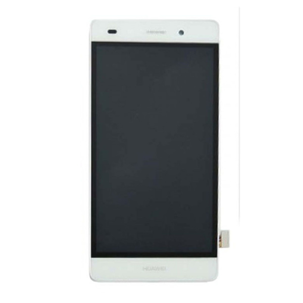 Huawei P8 Lite LCD White Original OEM With Frame Vit