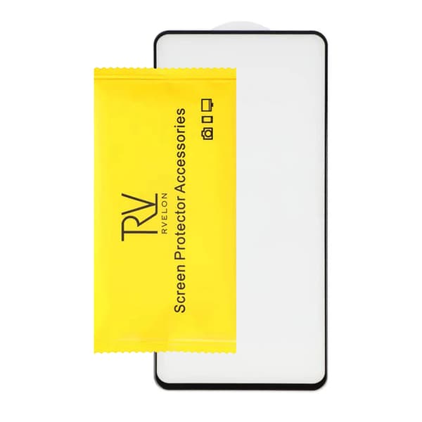 Screen Protector Galaxy S20 FE - 3D Tempered Glass Black - bulk Svart