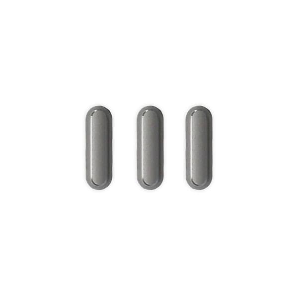 iPad 8 10.2" 2020 Sidoknappar - Vit Vit