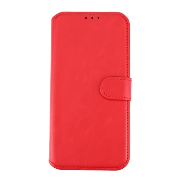 iPhone 15 Plus Wallet Case Magnet Rvelon - Red