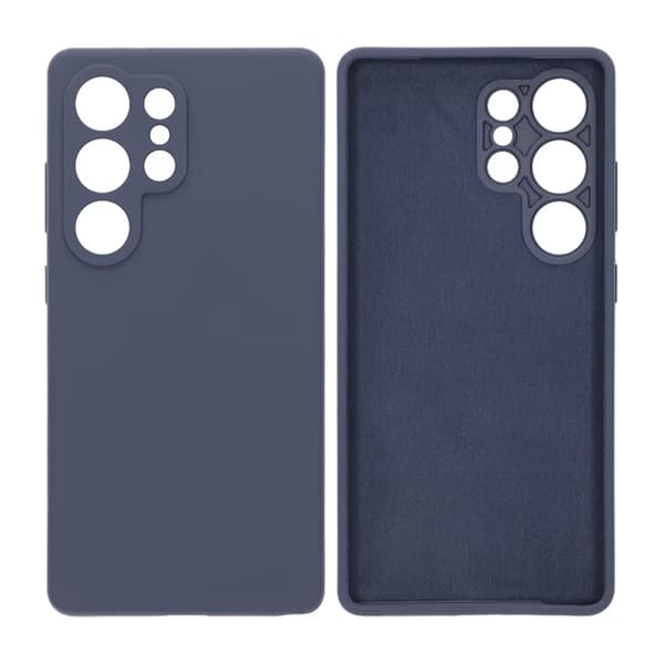 Samsung Galaxy S25 Ultra Mobile Case Silicone - Blue Blå