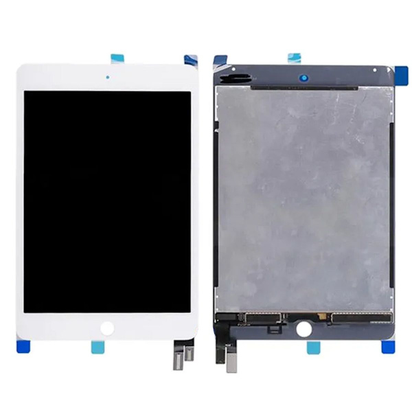 iPad Mini 4 LCD Display Original White Vit