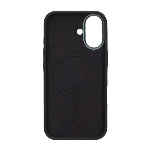 Metal Eagle Eye Liquid Magnetic Silicone Case iPhone 17 Black Svart