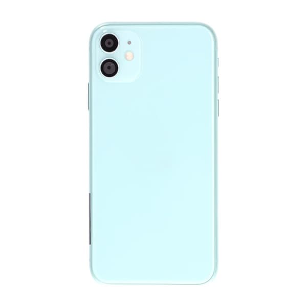 iPhone 11 Baksida med Komplett Ram Premium - Grön Grön