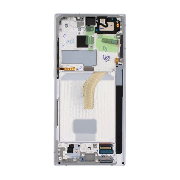 Samsung Galaxy S22 Ultra Skärm med LCD Display Original - Vit Vit