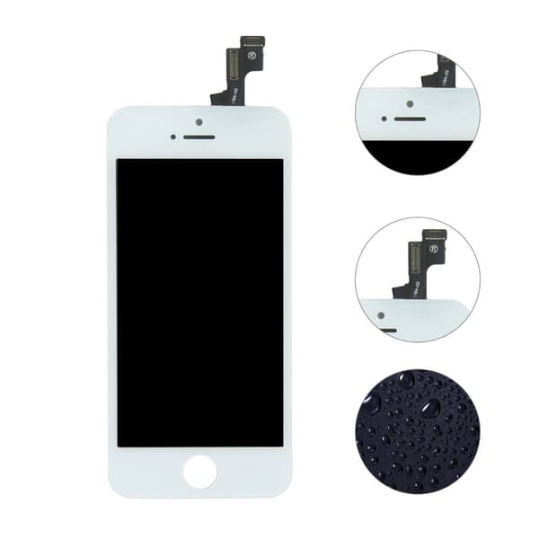 iPhone 5S/SE LCD Skärm AAA Premium - Vit Vit