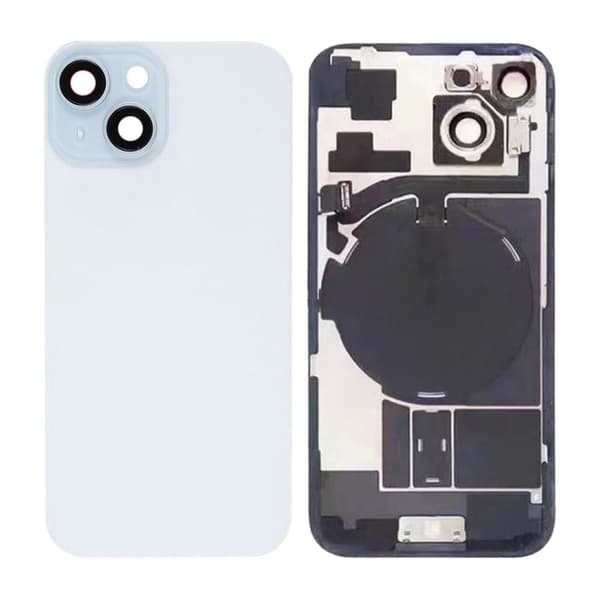 iPhone 15 Baksida Glas Komplett OEM - Blå Blå