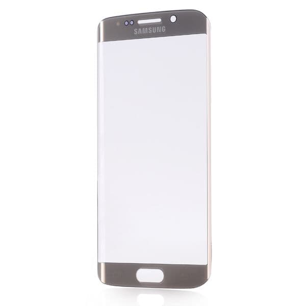 Samsung Galaxy S6 Edge Glas till LCD Skärm - Guld Guld