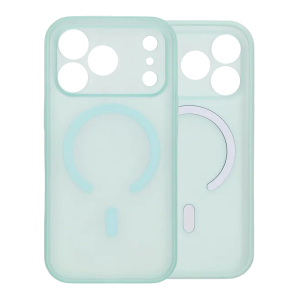 Precise Hole Shield Magnetic Case - iPhone 17 Pro Green Grön