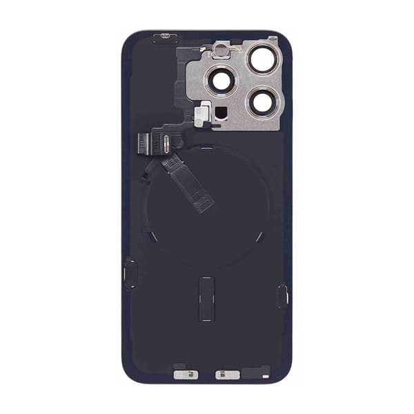 iPhone 15 Pro Max Baksida Glas Komplett OEM - Blå Blå