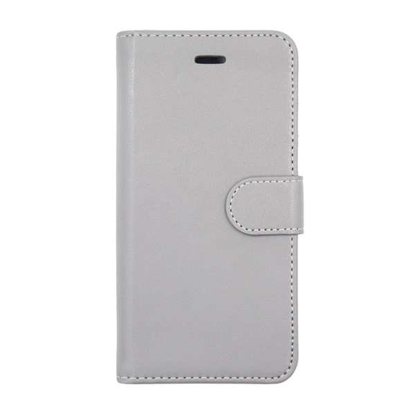 iPhone 6/6S Plånboksfodral Magnet Läder med Stativ - Grå Grå