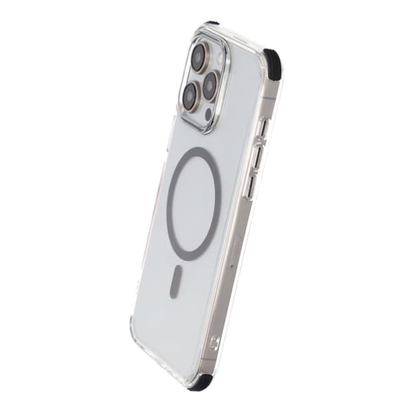 iPhone 15 Pro Rvelon Mobile Case Magnet with Edge Protection - Black Svart