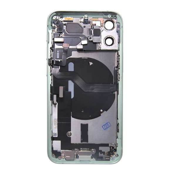 iPhone 12 Mini Baksida med Komplett Ram - Grön Grön