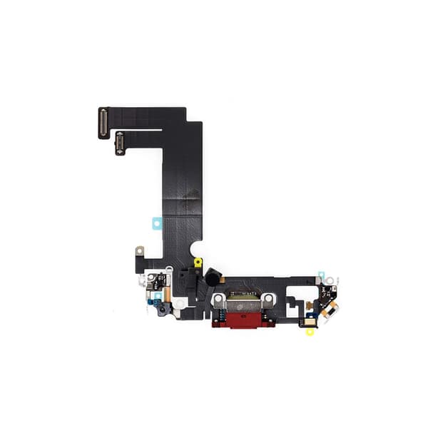 iPhone 12 Mini Laddkontakt Flexkabel - Röd Röd