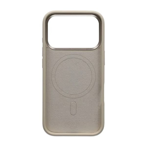 Mobilskal Silikon med Magsafe för iPhone 17 Pro - Beige Beige
