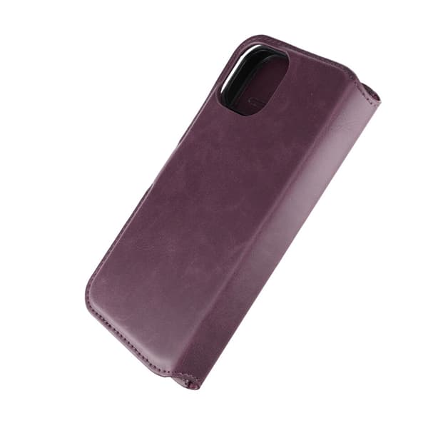 iPhone 15 Plånboksfodral Magnet Rvelon - Lila Lila