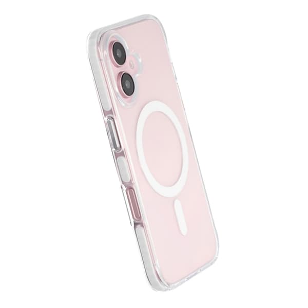 iPhone 16 Mobilskal Magnet Dubbelskydd - Vit Vit