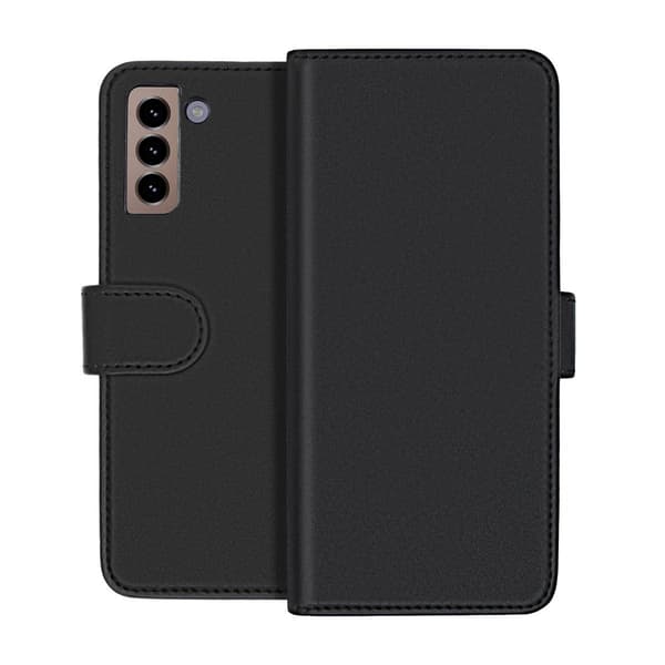 Samsung Galaxy S21 Plus Wallet Case Magnet - Black Svart