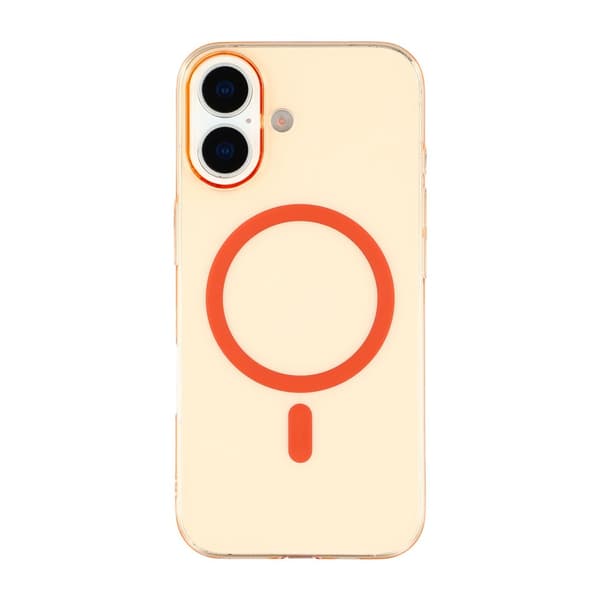 Ultratunt Mobilskal med Kameraskydd för iPhone 17 - Orange Orange