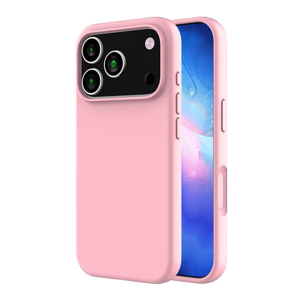 Rvelon Mobile Case Silicone MagSafe for iPhone 17 Pro - Pink Rosa