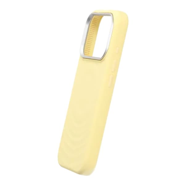 Mobile Case Silicone with Magsafe for iPhone 17 Pro - Yellow Gul