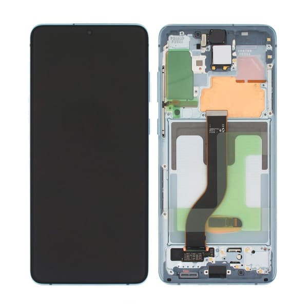 Samsung Galaxy S20 Plus 5G (SM-G986F) Skärm med LCD Display O... Blå