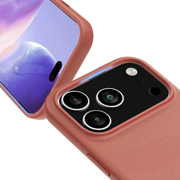 iPhone 17 Pro Case - Silicone With Magsafe Rvelon Mocha Mousse Rosa
