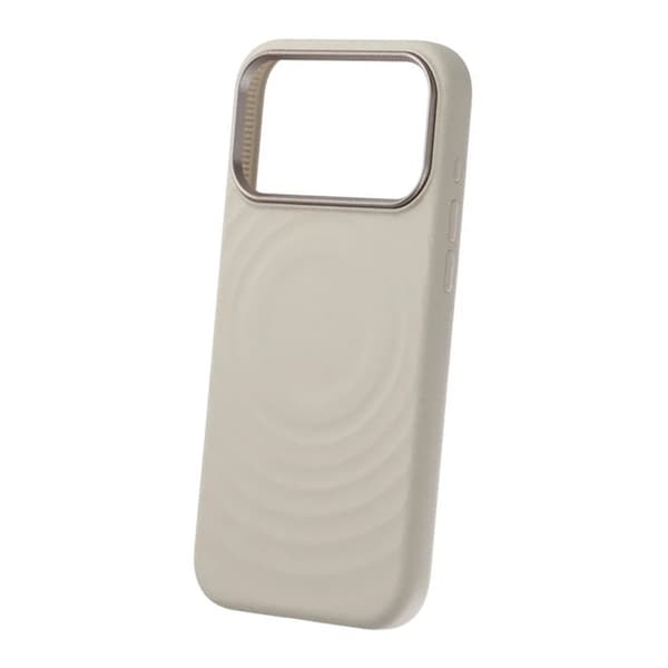 Mobile Case Silicone with Magsafe for iPhone 17 Pro Max - Beige Beige