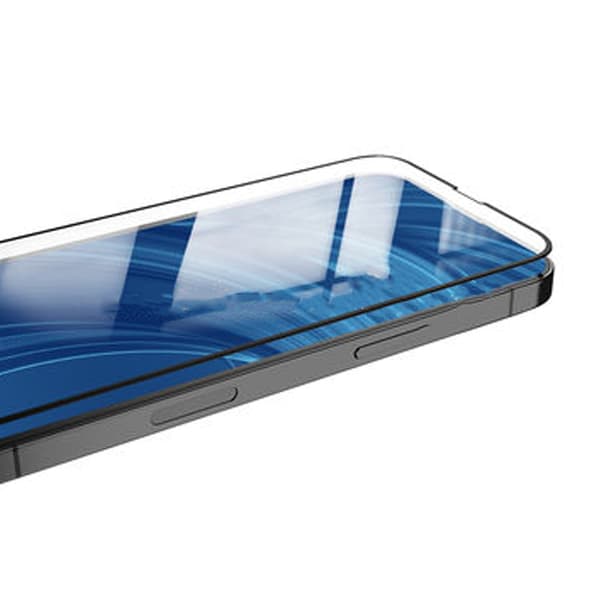 Screen Protector iPhone 13 Mini - 3D Tempered Glass Black - bulk Svart