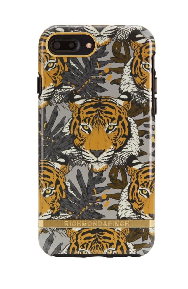 Richmond Finch Case Tropical Tiger for iPhone 7 and 8 Plus Mönstrat