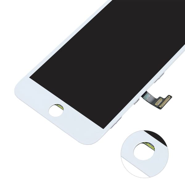 iPhone 8 Plus LCD Skärm Refurbished - Vit Vit
