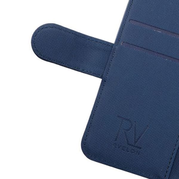 RV Magnetic Wallet Case iPhone 13 Mini Abyss Blue Blå