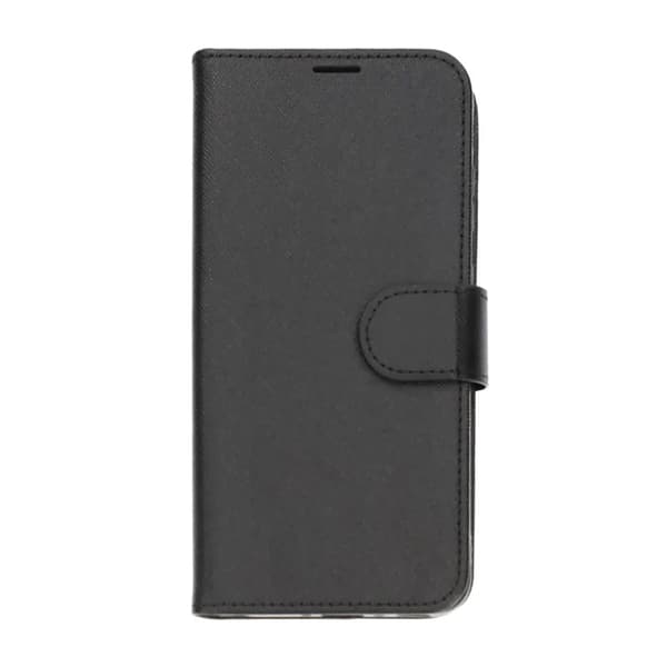 Flip Stand Leather Wallet Case For Samsung Galaxy A35 Black Svart
