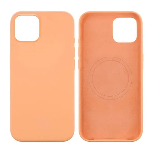 iPhone 15 Plus Case Silicone With MagSafe Rvelon Yellow Gul