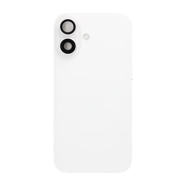 iPhone 16 Baksida Glas - Vit Vit