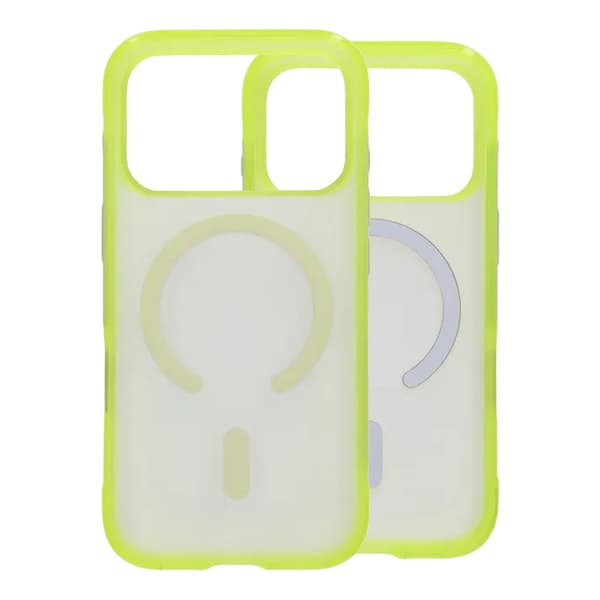 Mobilskal med Airbag och MagSafe för iPhone 17 Pro Max - Lime