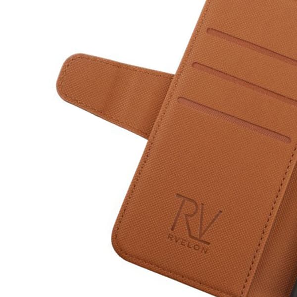 RV Wallet Case Extra Card - iPhone 13 Pro Max - Golden Brown Brun