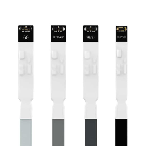 Mega-Idea Batteri Avkodning Strömledning iPhone 6S - XS MAX Multicolor""multifärg