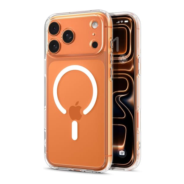Rvelon Mobilskal med Kameraskydd för iPhone 17 Pro Max - Klar Transparent