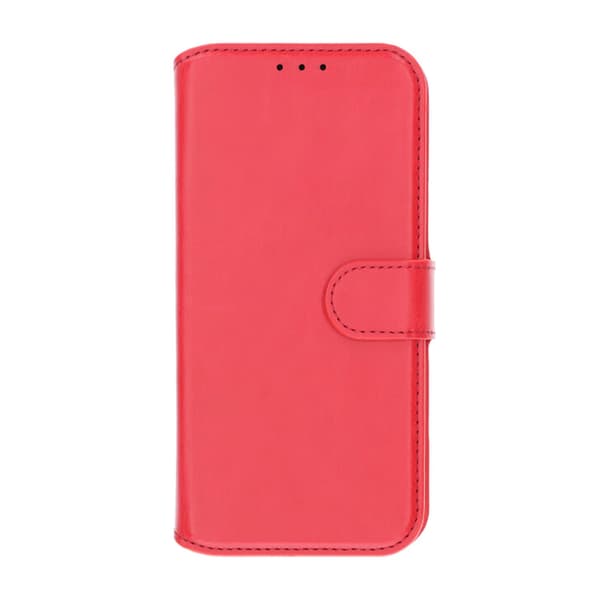 iPhone 16 Pro Wallet Case Magnet Rvelon - Red Röd