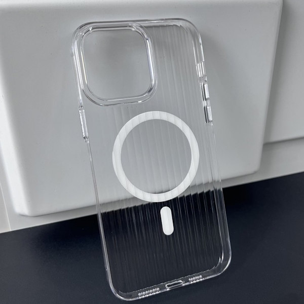 iPhone 13 Pro Case Corrugated with Magsafe - Transparent